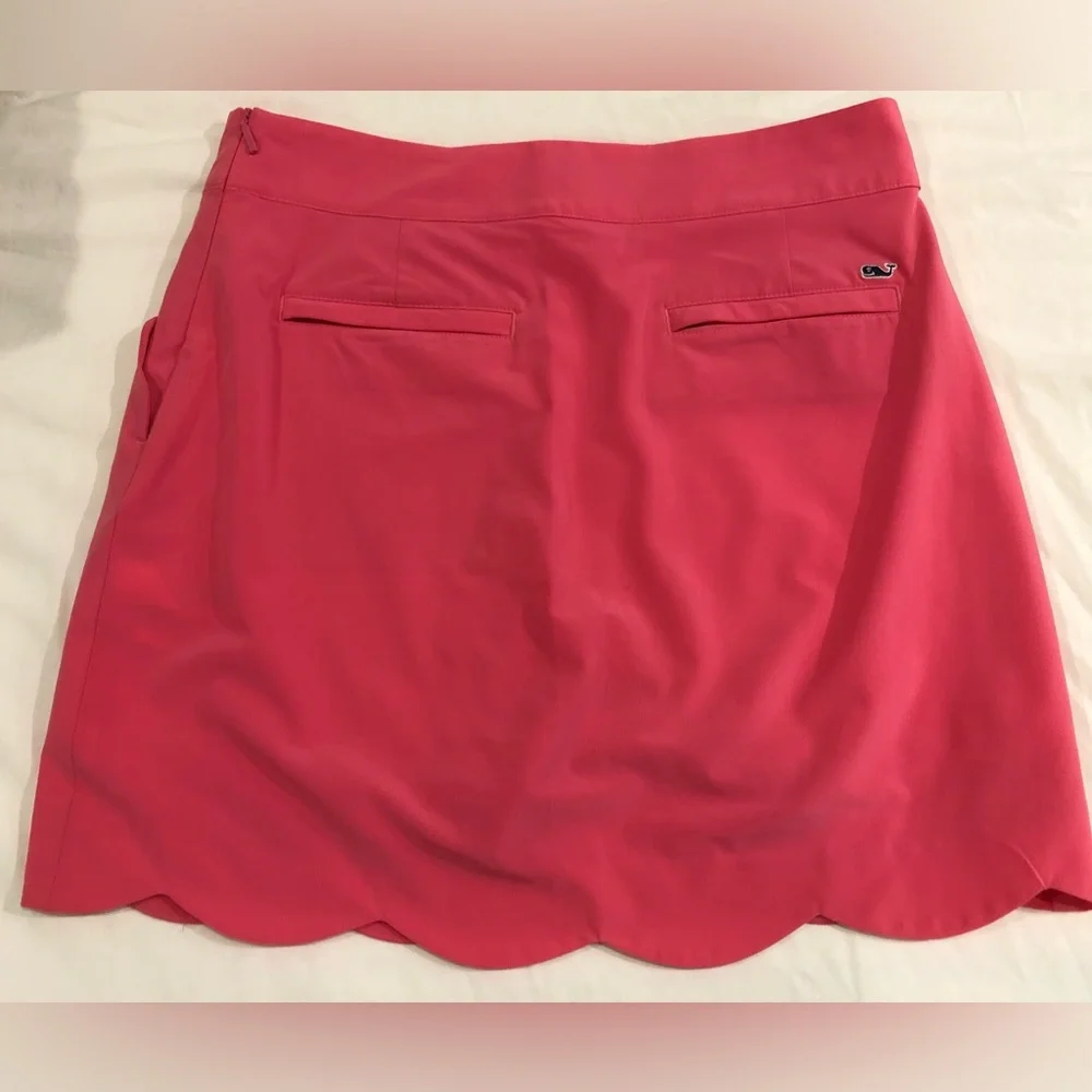 Vineyard Vines pink coral Woman’s Skort size 4 - Picture 9 of 10